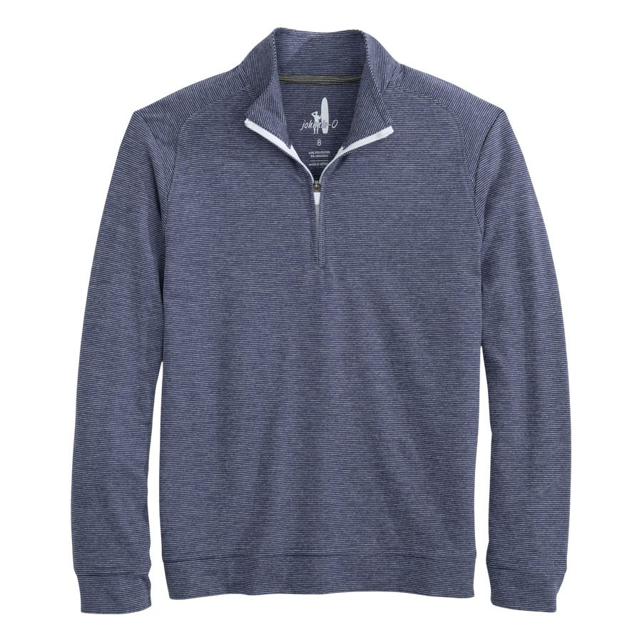 Vaughn Jr. Striped Performance Pullover